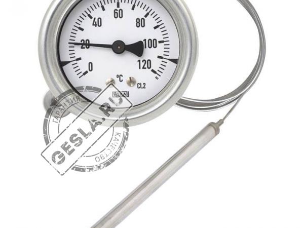 Жидкостный (манометрический) термометр с капилляром фото 1