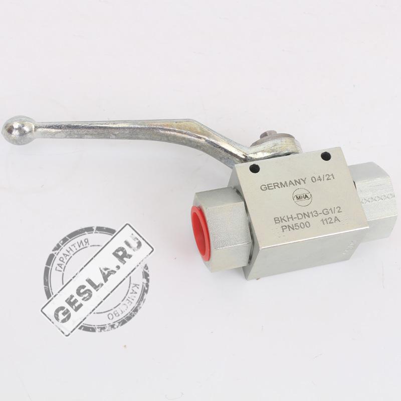 Кран шаровый блочный BKH-G12 DN 13 PN500 фото 2
