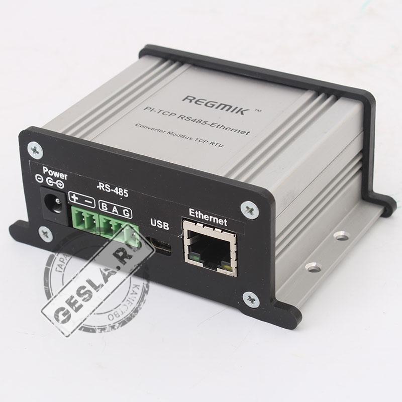 Преобразователь интерфейсов ModBus RS485/Ethernet фото 4